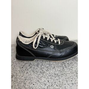 Men’s Dexter Turbo 2 Bowling Shoes Black White Slide-Rite Sole Size 11M